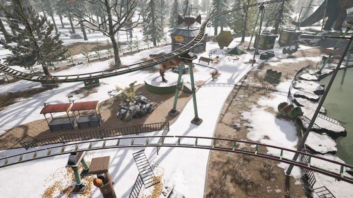 絕地求生 (Playerunknown's Battlegrounds) 雪地恐龍公園跳傘位置推薦