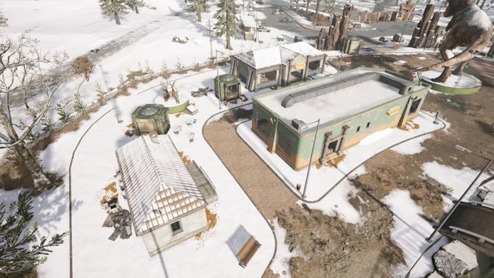 絕地求生 (Playerunknown's Battlegrounds) 雪地恐龍公園跳傘位置推薦