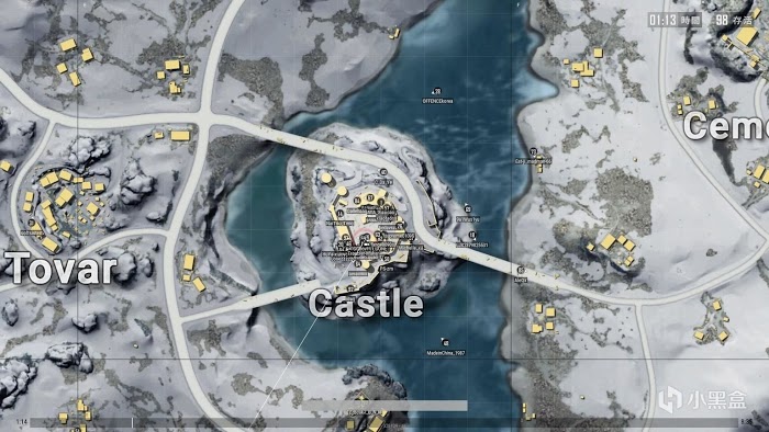 絕地求生 (Playerunknown's Battlegrounds) 城堡跳傘位置推薦與打法攻略