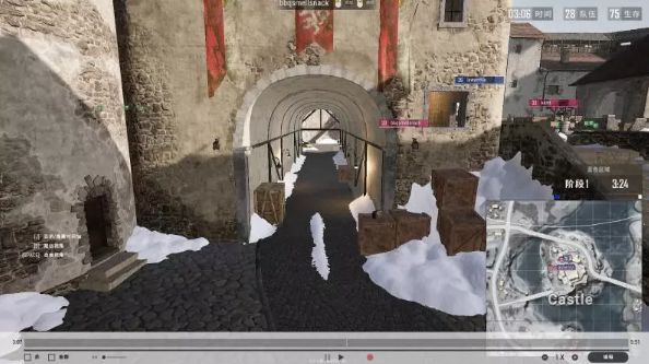 絕地求生 (Playerunknown's Battlegrounds) 凜冬城堡位置與打法攻略