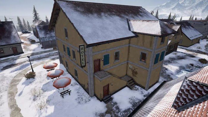 絕地求生 (Playerunknown's Battlegrounds) 雪地地圖常見房子類型解析