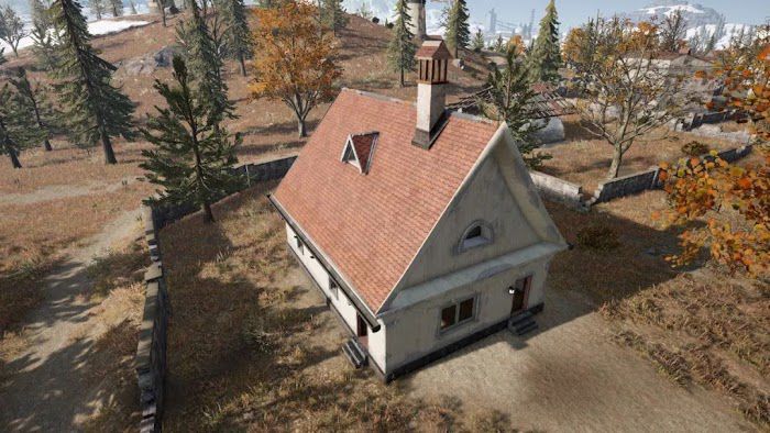 絕地求生 (Playerunknown's Battlegrounds) 雪地地圖常見房子類型解析