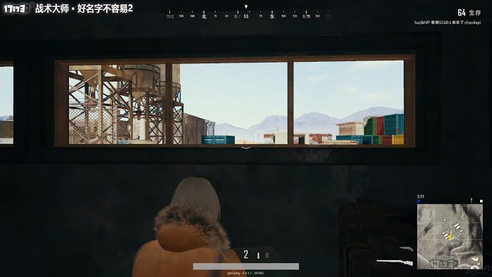 絕地求生 (Playerunknown's Battlegrounds) 沙漠地圖三角樓打法圖文方法