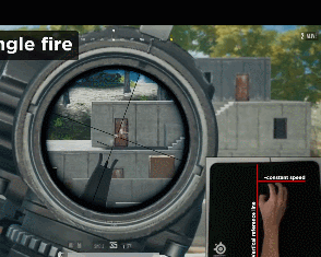 絕地求生 (Playerunknown's Battlegrounds) 新版突擊步槍後坐力控制技巧