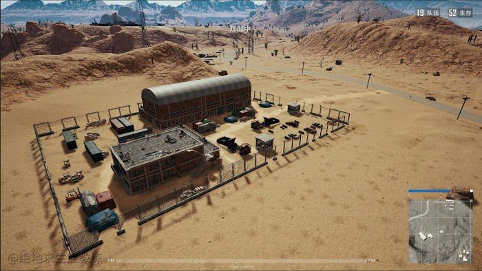 絕地求生 (Playerunknown's Battlegrounds) 沙漠打劫致富位置分享