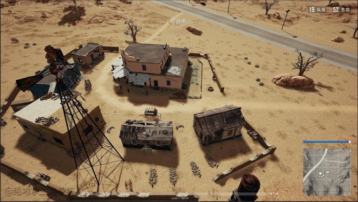絕地求生 (Playerunknown's Battlegrounds) 沙漠打劫致富位置分享