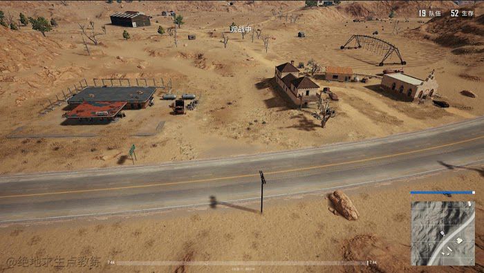 絕地求生 (Playerunknown's Battlegrounds) 沙漠打劫致富位置分享