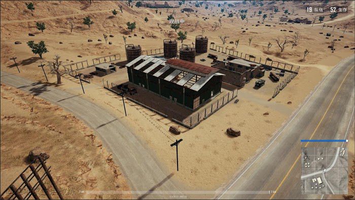絕地求生 (Playerunknown's Battlegrounds) 沙漠打劫致富位置分享