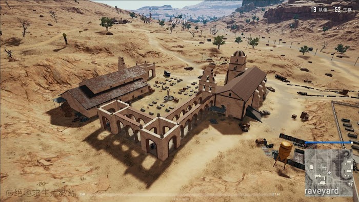 絕地求生 (Playerunknown's Battlegrounds) 沙漠打劫致富位置分享