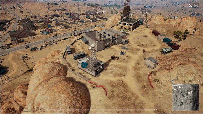 絕地求生 (Playerunknown's Battlegrounds) 沙漠打劫致富位置分享
