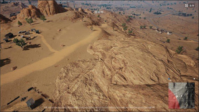 絕地求生 (Playerunknown's Battlegrounds) 沙漠打劫致富位置分享