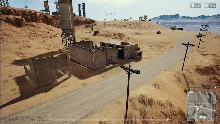 絕地求生 (Playerunknown's Battlegrounds) 沙漠打劫致富位置分享