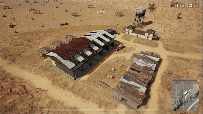 絕地求生 (Playerunknown's Battlegrounds) 沙漠打劫致富位置分享