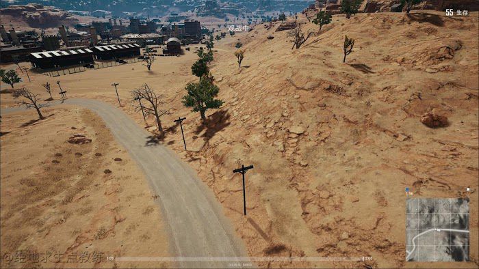 絕地求生 (Playerunknown's Battlegrounds) 沙漠打劫致富位置分享