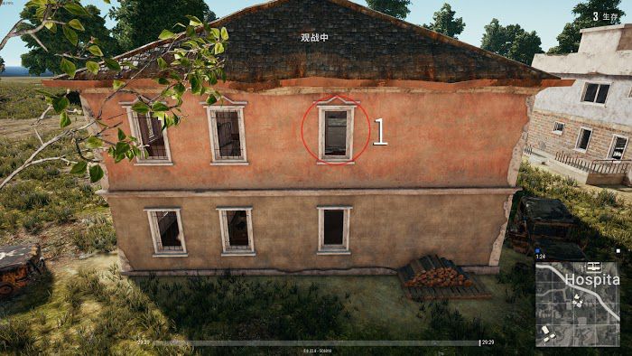 絕地求生 (Playerunknown's Battlegrounds) 四排攻樓與扔雷技巧大全