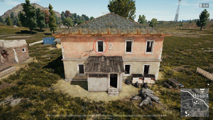 絕地求生 (Playerunknown's Battlegrounds) 四排攻樓與扔雷技巧大全