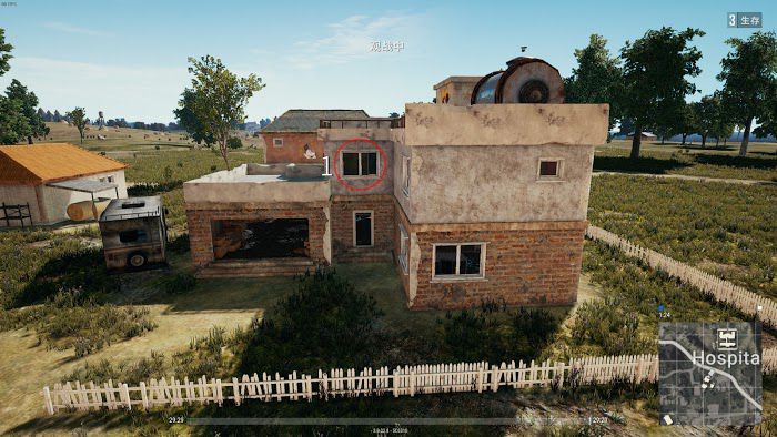 絕地求生 (Playerunknown's Battlegrounds) 四排攻樓與扔雷技巧大全