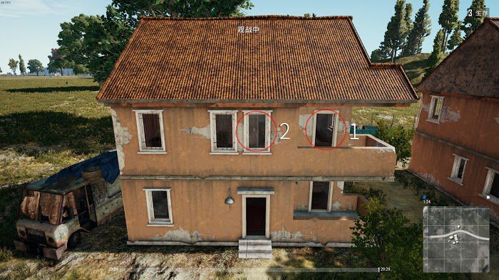 絕地求生 (Playerunknown's Battlegrounds) 四排攻樓與扔雷技巧大全