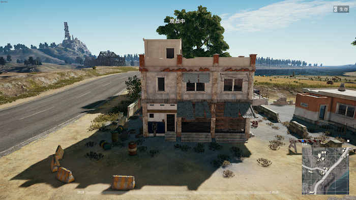 絕地求生 (Playerunknown's Battlegrounds) 四排攻樓與扔雷技巧大全