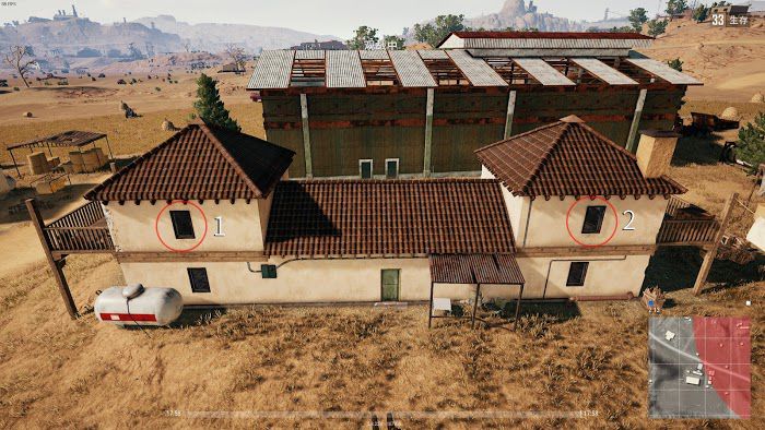 絕地求生 (Playerunknown's Battlegrounds) 四排攻樓與扔雷技巧大全