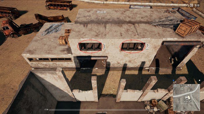 絕地求生 (Playerunknown's Battlegrounds) 四排攻樓與扔雷技巧大全