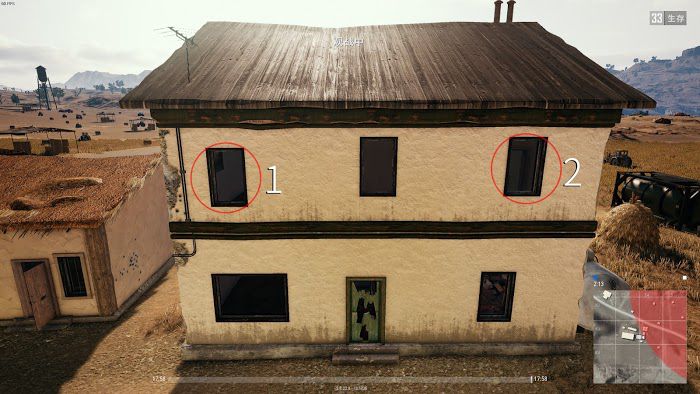 絕地求生 (Playerunknown's Battlegrounds) 四排攻樓與扔雷技巧大全