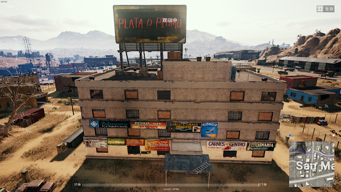絕地求生 (Playerunknown's Battlegrounds) 四排攻樓與扔雷技巧大全