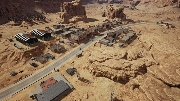 絕地求生 (Playerunknown's Battlegrounds) 沙漠地圖A城打法全攻略