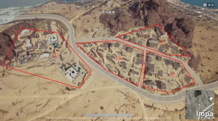 絕地求生 (Playerunknown's Battlegrounds) 沙漠地圖I城打法攻略