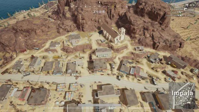 絕地求生 (Playerunknown's Battlegrounds) 沙漠地圖I城打法攻略