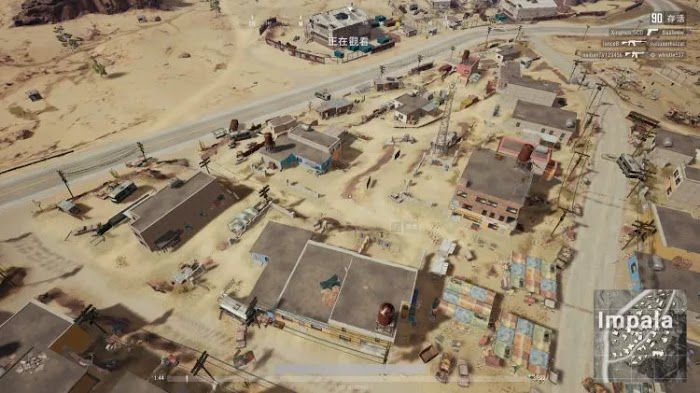 絕地求生 (Playerunknown's Battlegrounds) 沙漠地圖I城打法攻略