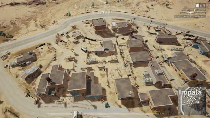 絕地求生 (Playerunknown's Battlegrounds) 沙漠地圖I城打法攻略