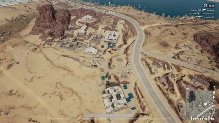 絕地求生 (Playerunknown's Battlegrounds) 沙漠地圖I城打法攻略