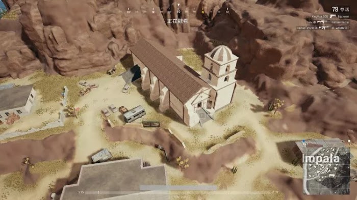 絕地求生 (Playerunknown's Battlegrounds) 沙漠地圖I城打法攻略