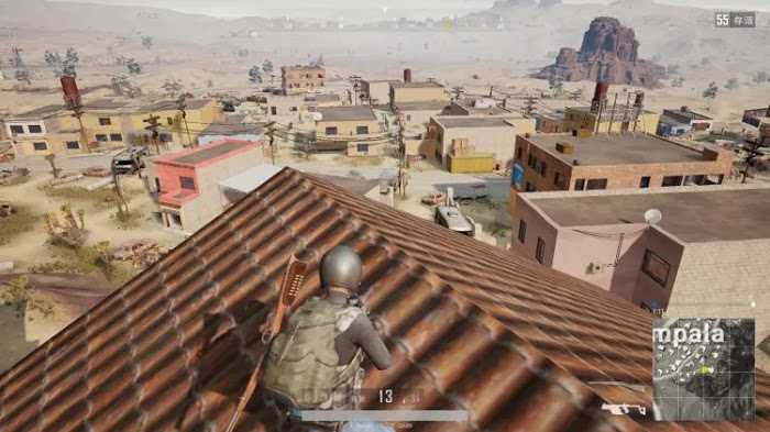 絕地求生 (Playerunknown's Battlegrounds) 沙漠地圖I城打法攻略