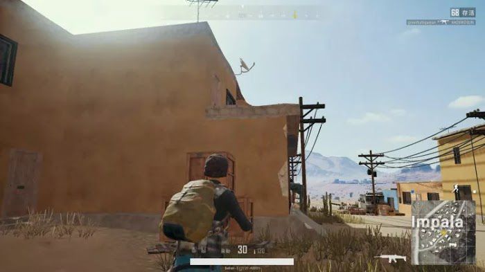 絕地求生 (Playerunknown's Battlegrounds) 沙漠地圖I城打法攻略