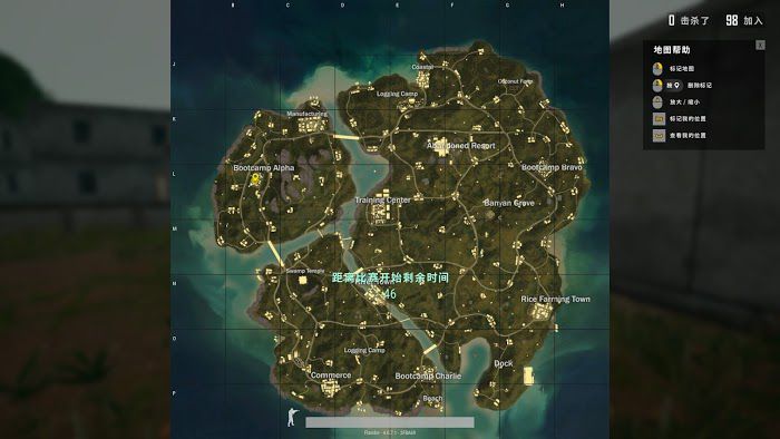 絕地求生 (Playerunknown's Battlegrounds) 新地圖Savage圖文詳解