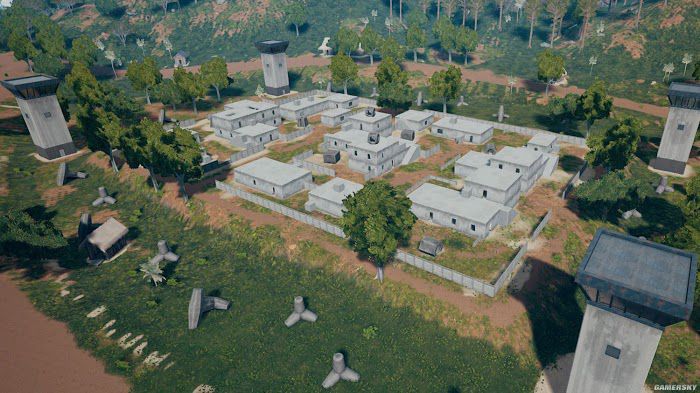絕地求生 (Playerunknown's Battlegrounds) 4×4小地圖資源分佈解析與跳傘位置推薦