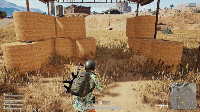 絕地求生 (Playerunknown's Battlegrounds) 沙漠地圖信號槍刷新位置