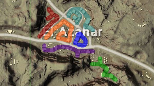 絕地求生 (Playerunknown's Battlegrounds) 沙漠地圖EA城建築類型與刷車點詳解