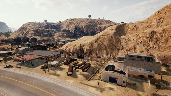 絕地求生 (Playerunknown's Battlegrounds) 沙漠地圖EA城建築類型與刷車點詳解