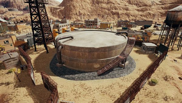 絕地求生 (Playerunknown's Battlegrounds) 沙漠地圖EA城建築類型與刷車點詳解