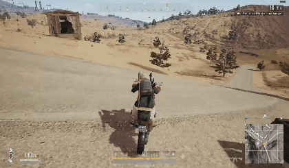 絕地求生 (Playerunknown's Battlegrounds) 摩托車穩定駕駛操作技巧