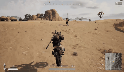 絕地求生 (Playerunknown's Battlegrounds) 摩托車穩定駕駛操作技巧