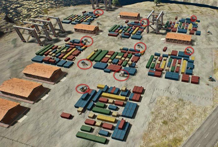 絕地求生 (Playerunknown's Battlegrounds) G港集裝箱打法全攻略