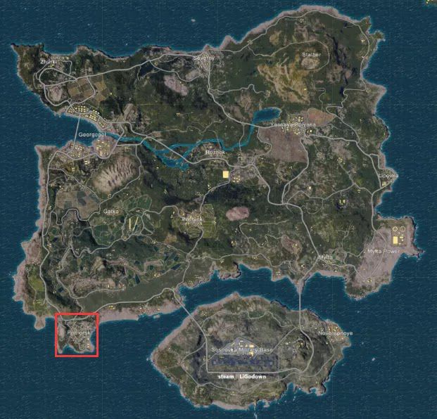 絕地求生 (Playerunknown's Battlegrounds) P港搜索路線與打法圖文攻略