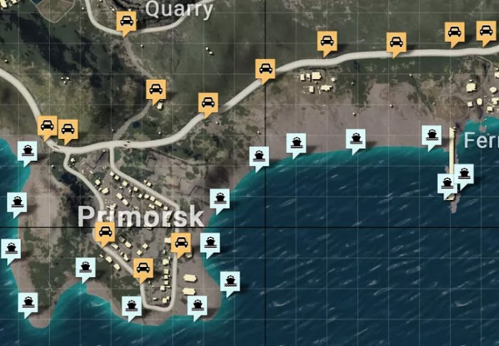 絕地求生 (Playerunknown's Battlegrounds) P港搜索路線與打法圖文攻略