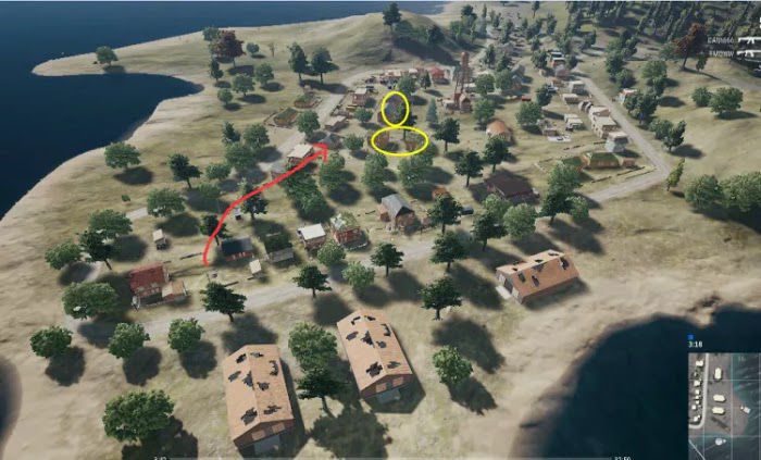 絕地求生 (Playerunknown's Battlegrounds) P港搜索路線與打法圖文攻略