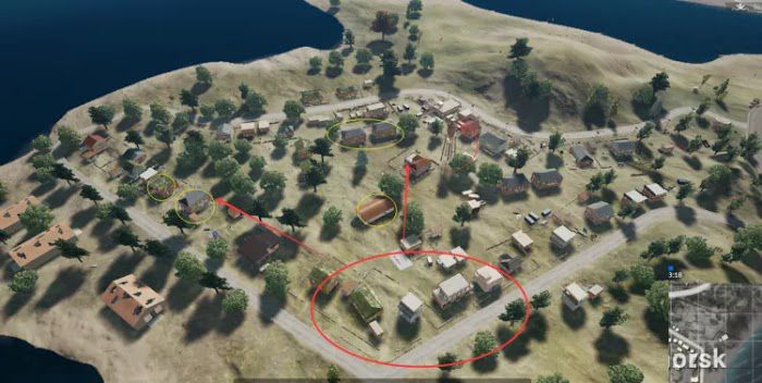 絕地求生 (Playerunknown's Battlegrounds) P港搜索路線與打法圖文攻略