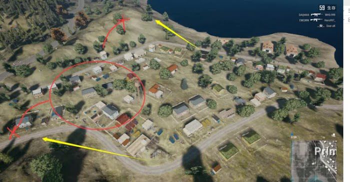 絕地求生 (Playerunknown's Battlegrounds) P港搜索路線與打法圖文攻略